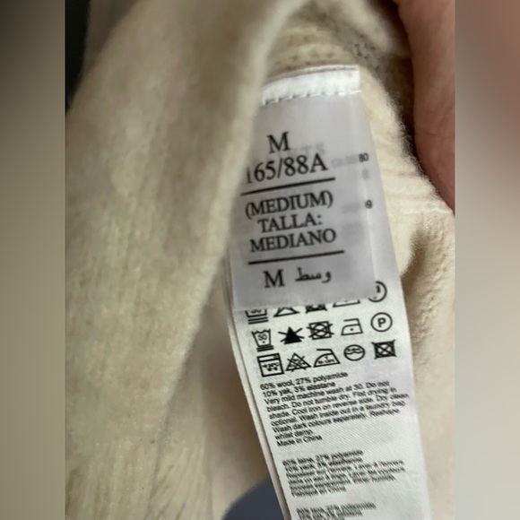 Allsaints Lock Roll Neck Sweater Size Medium - Picture 6 of 6